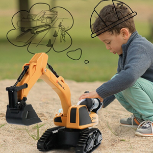  ماشین کنترلی شارژی بیل مکانیکی Excavator 2.4G -اسباب بازی